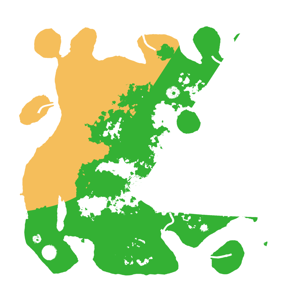 Biome Rust Map: Procedural Map, Size: 3500, Seed: 16232813