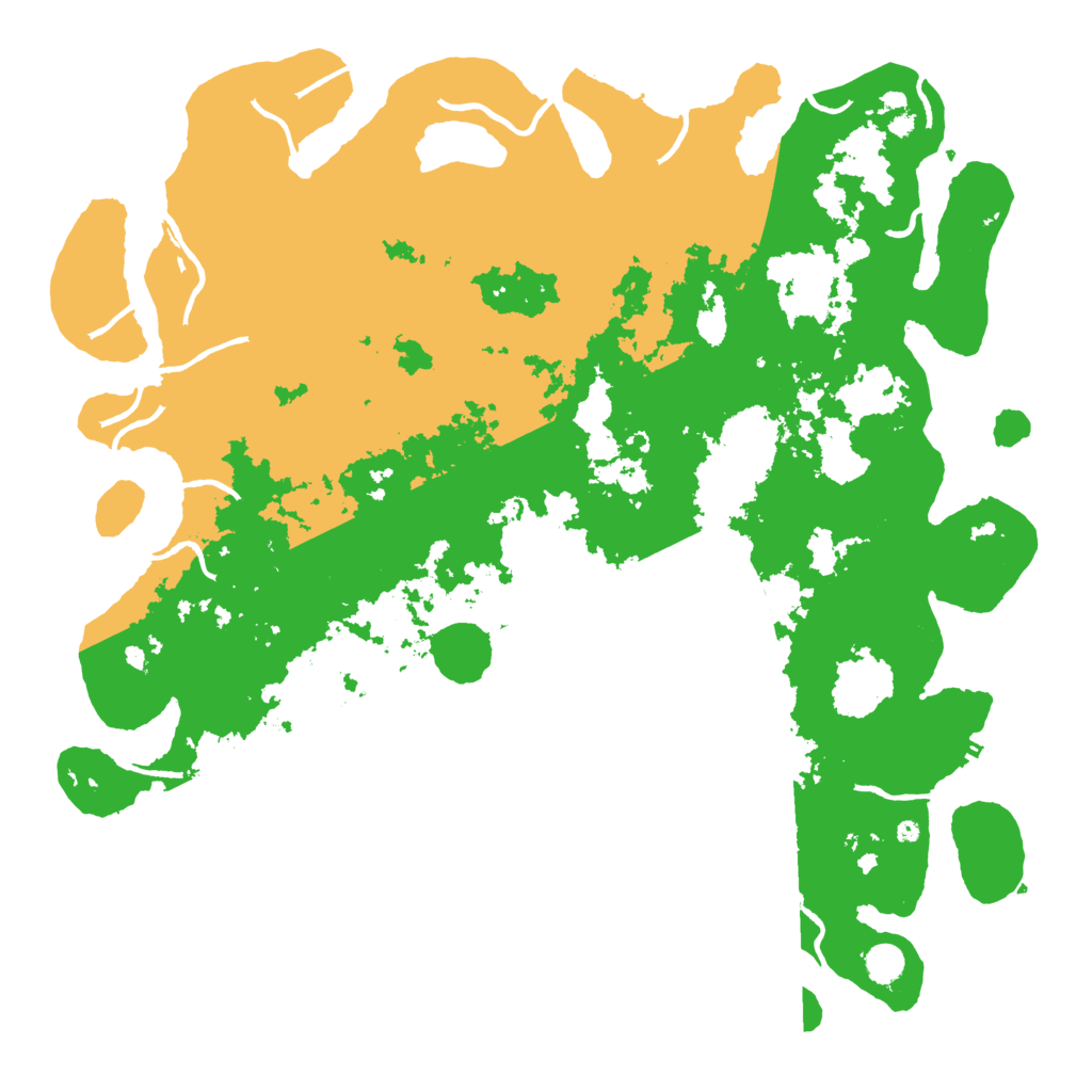 Biome Rust Map: Procedural Map, Size: 5000, Seed: 911911