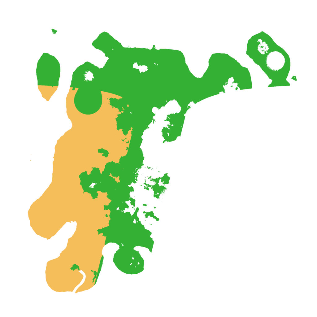 Biome Rust Map: Procedural Map, Size: 3000, Seed: 1048034294