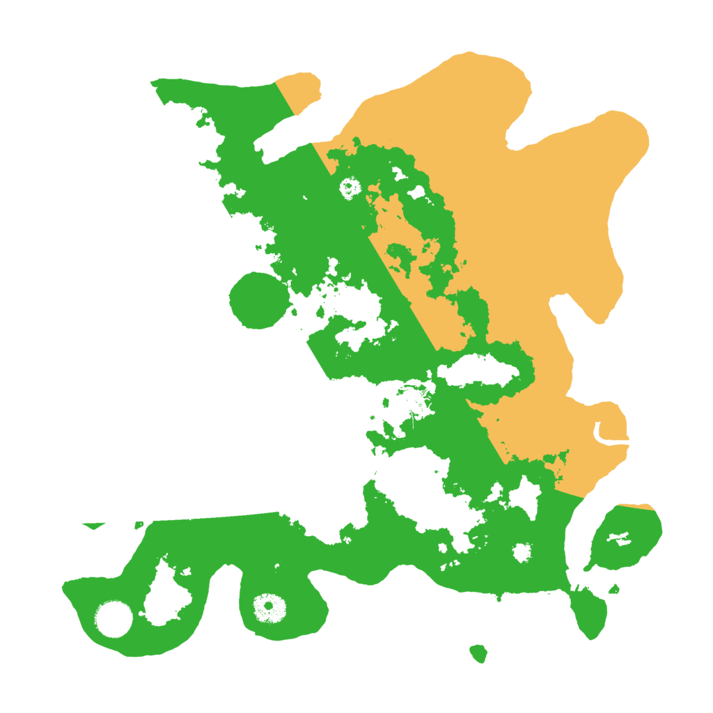 Biome Rust Map: Procedural Map, Size: 3400, Seed: 27541710