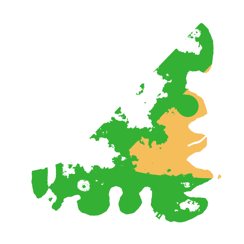 Biome Rust Map: Procedural Map, Size: 3000, Seed: 79358021