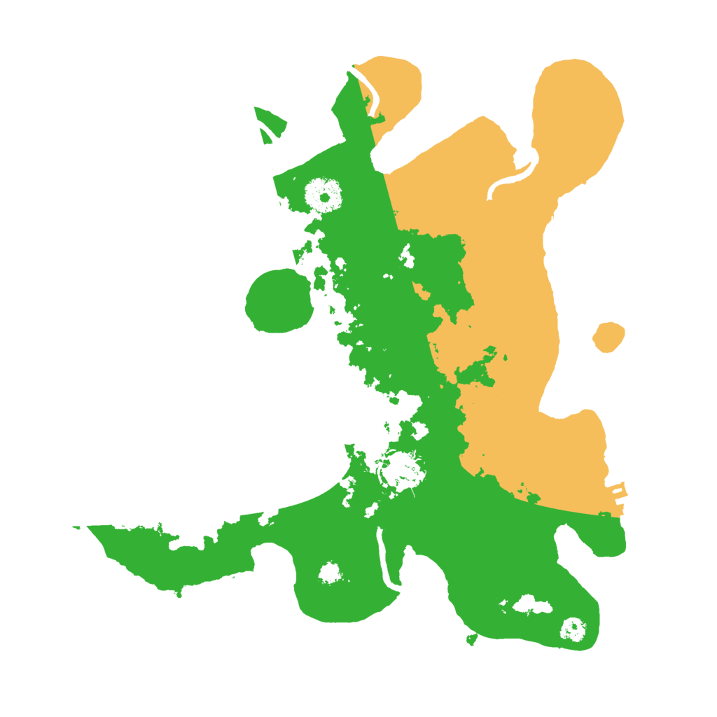 Biome Rust Map: Procedural Map, Size: 3000, Seed: 913652004