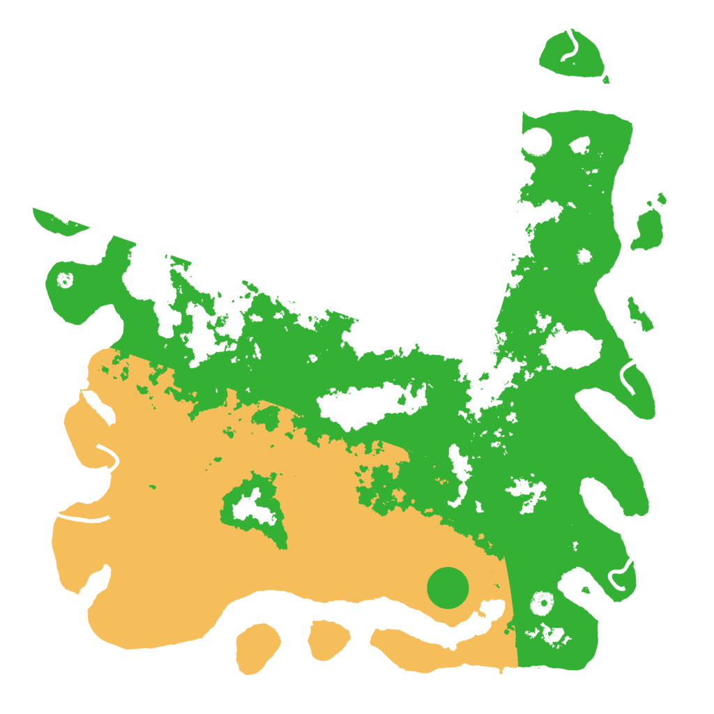 Biome Rust Map: Procedural Map, Size: 4500, Seed: 1626778180