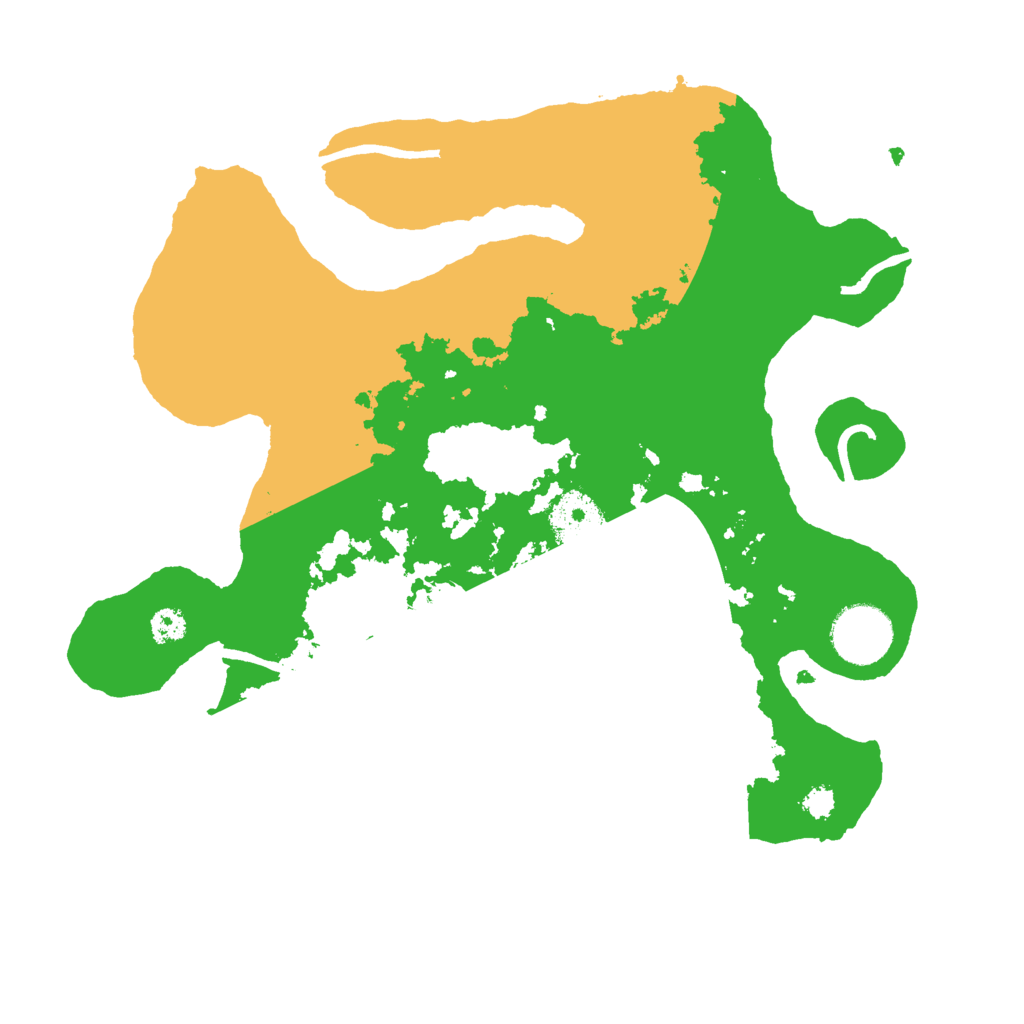 Biome Rust Map: Procedural Map, Size: 3000, Seed: 69500