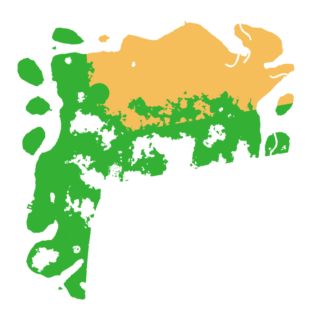Biome Rust Map: Procedural Map, Size: 4250, Seed: 1337273479