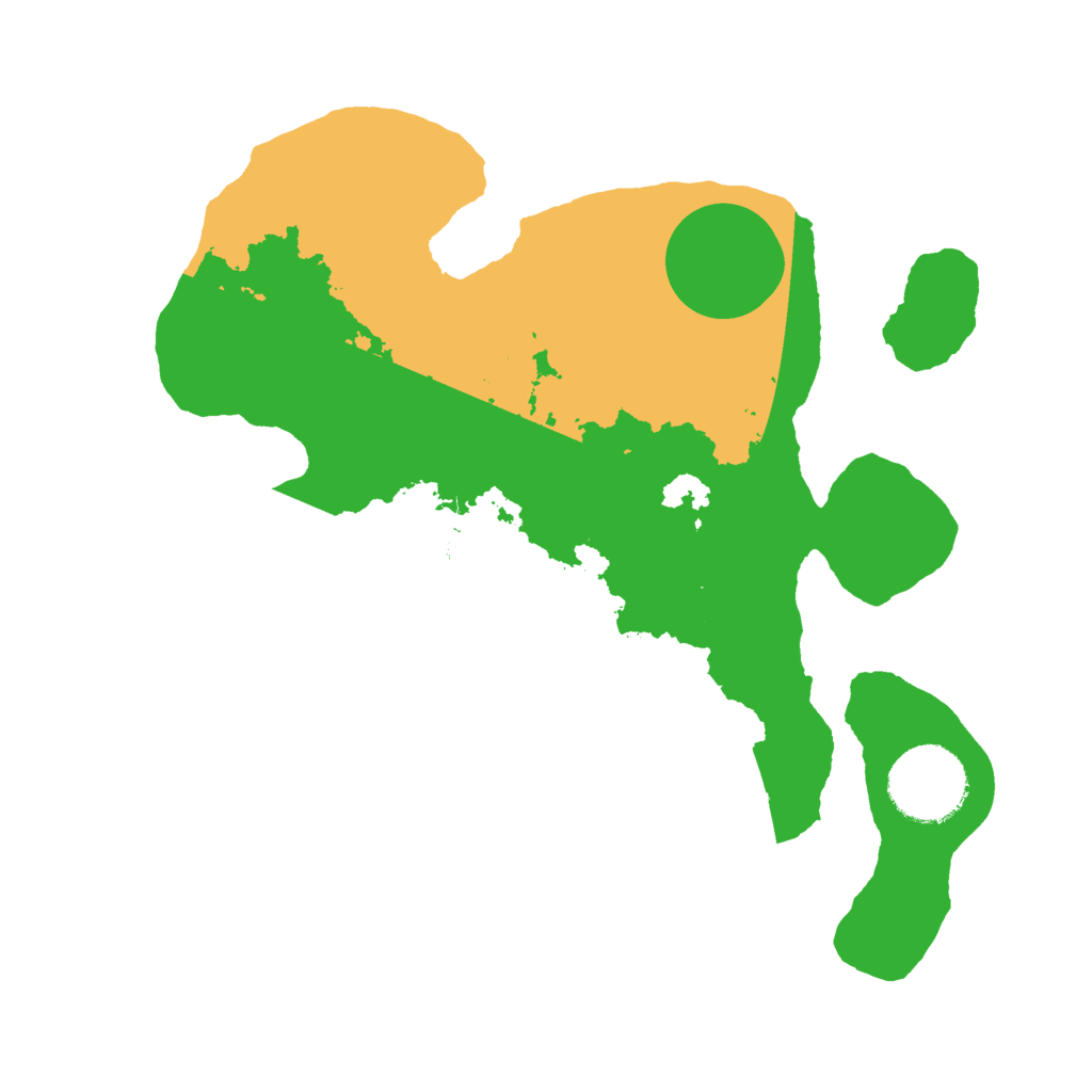 Biome Rust Map: Barren, Size: 2500, Seed: 56756