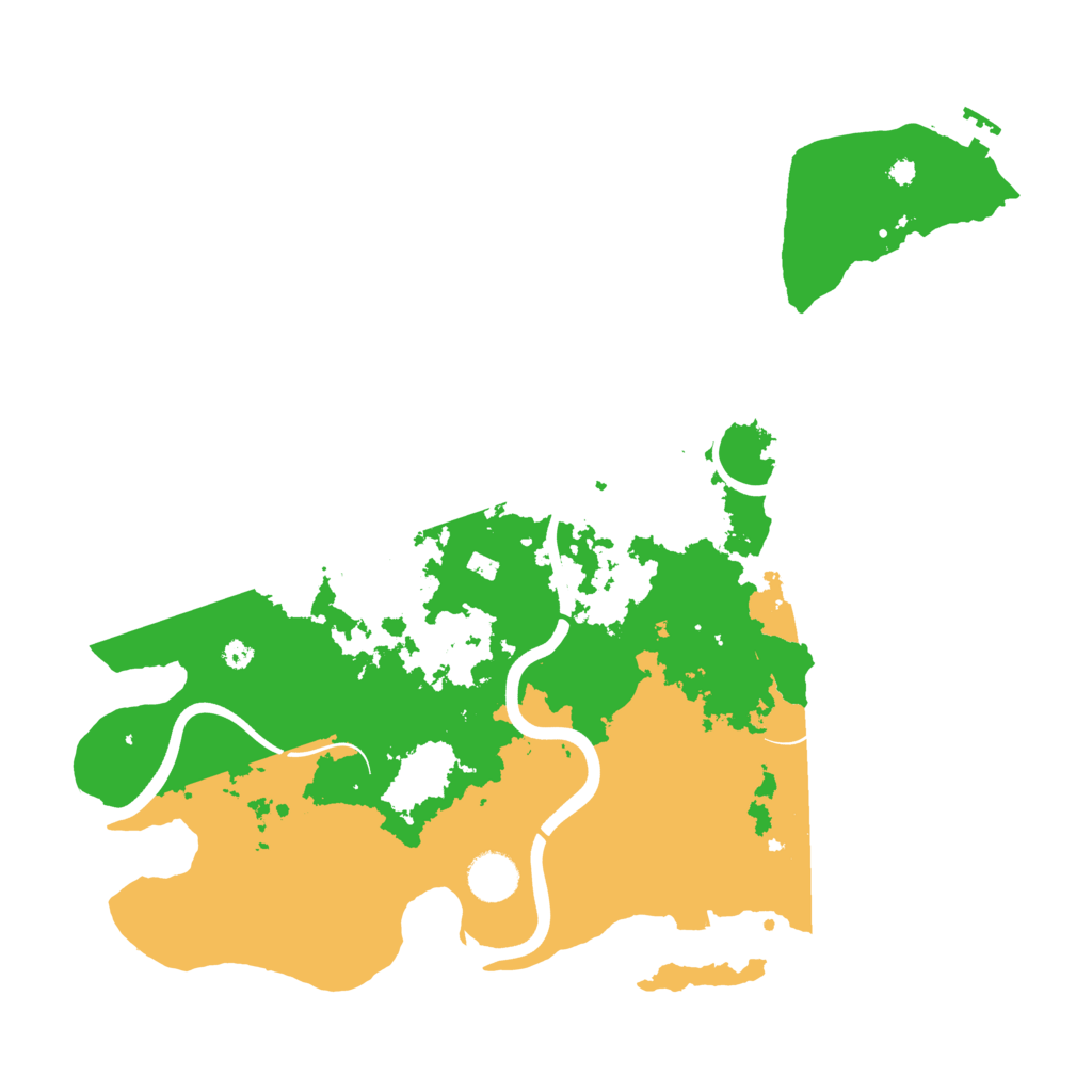 Biome Rust Map: Procedural Map, Size: 3850, Seed: 648252