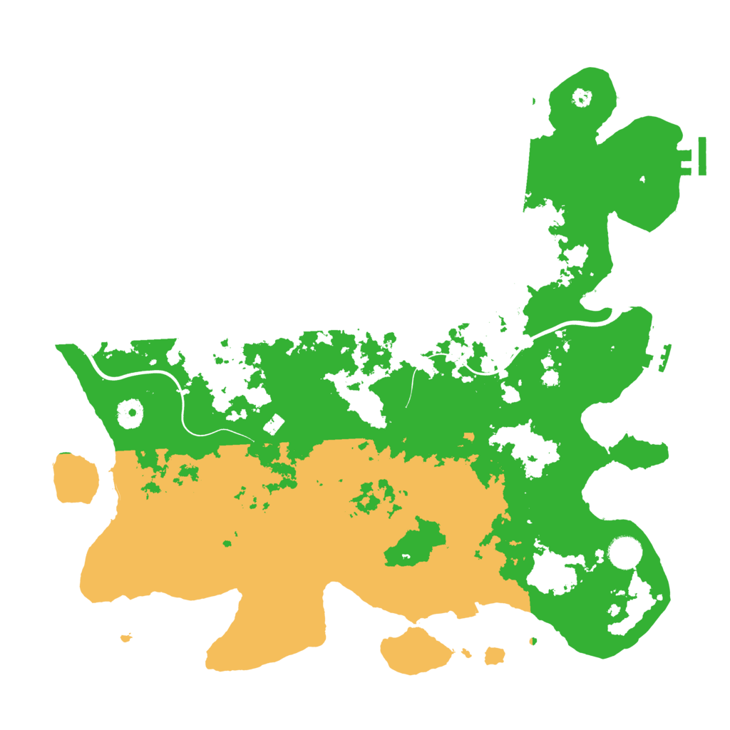 Biome Rust Map: Procedural Map, Size: 3850, Seed: 1126510812
