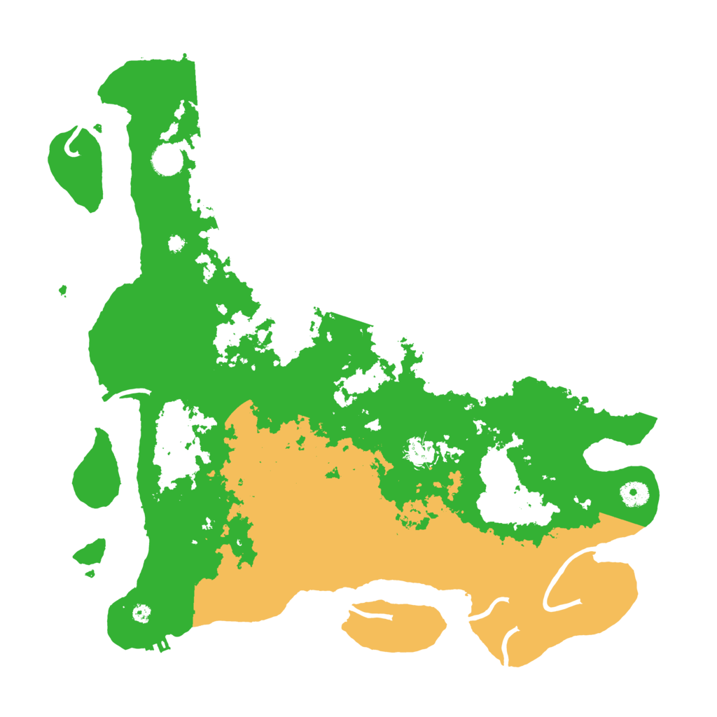 Biome Rust Map: Procedural Map, Size: 4000, Seed: 1929