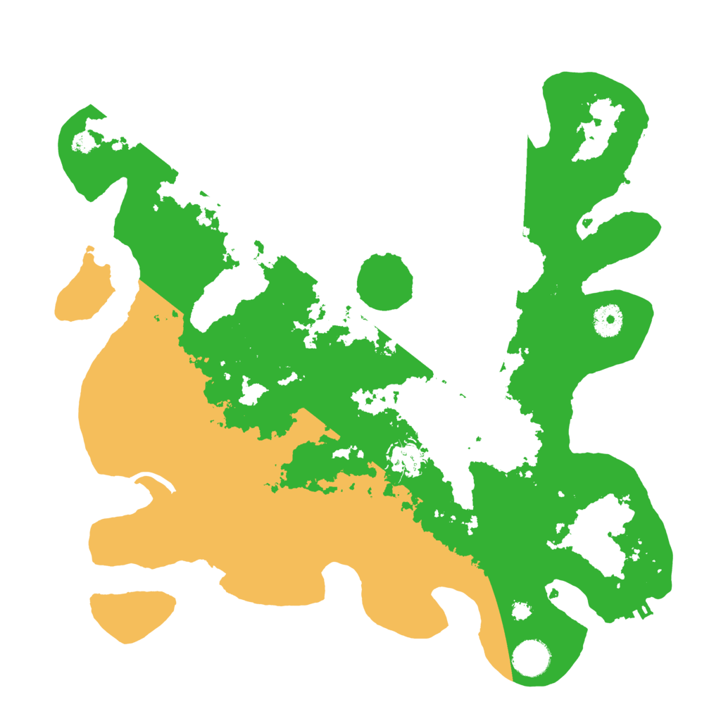 Biome Rust Map: Procedural Map, Size: 3500, Seed: 20221027