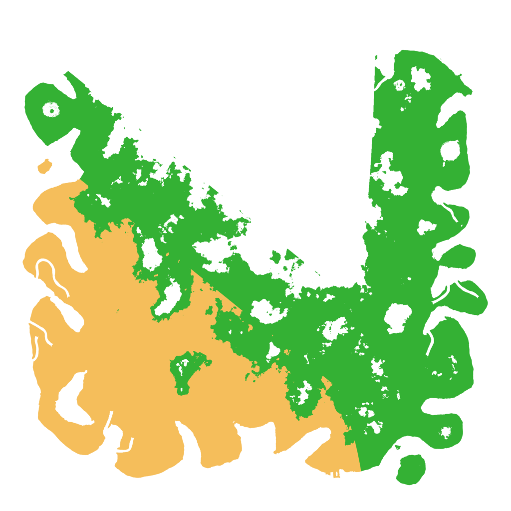 Biome Rust Map: Procedural Map, Size: 4800, Seed: 737932358