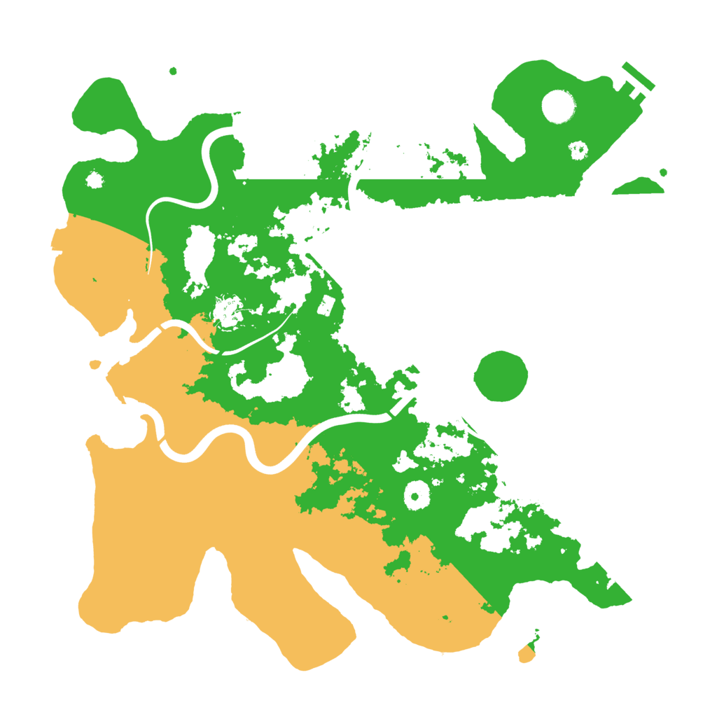 Biome Rust Map: Procedural Map, Size: 3800, Seed: 44224824