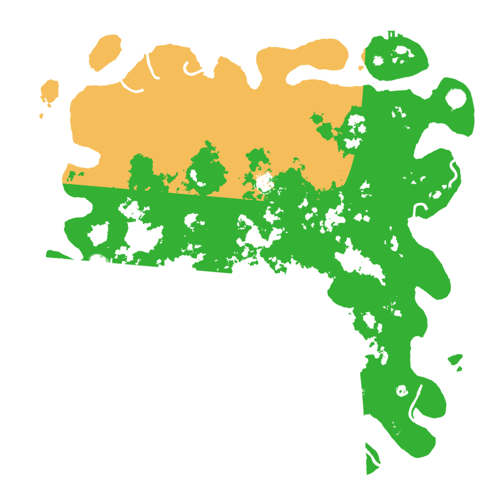 Biome Rust Map: Procedural Map, Size: 4500, Seed: 47149260