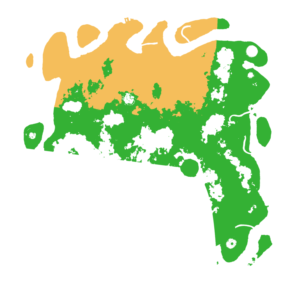 Biome Rust Map: Procedural Map, Size: 4500, Seed: 511171942