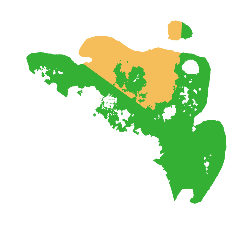 Biome Rust Map: Barren, Size: 3000, Seed: 41287