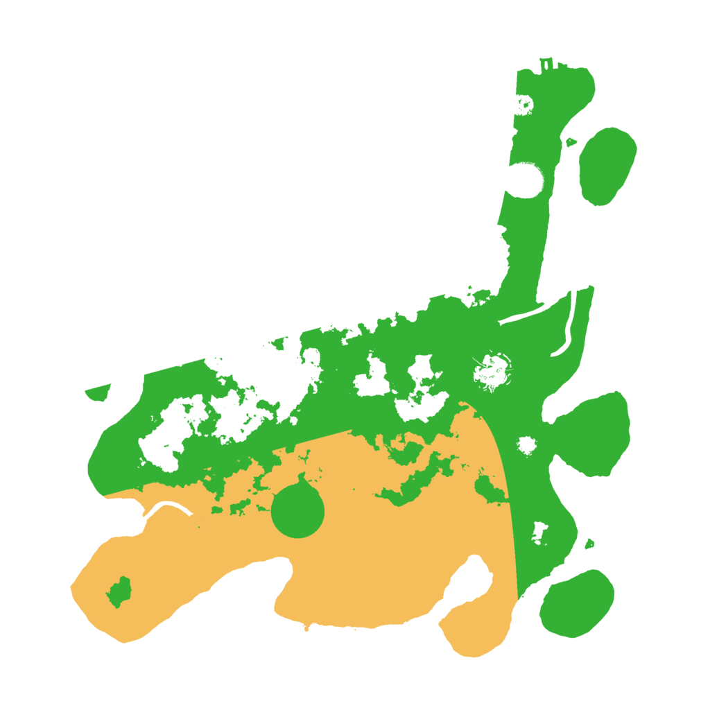 Biome Rust Map: Procedural Map, Size: 3500, Seed: 1849526281