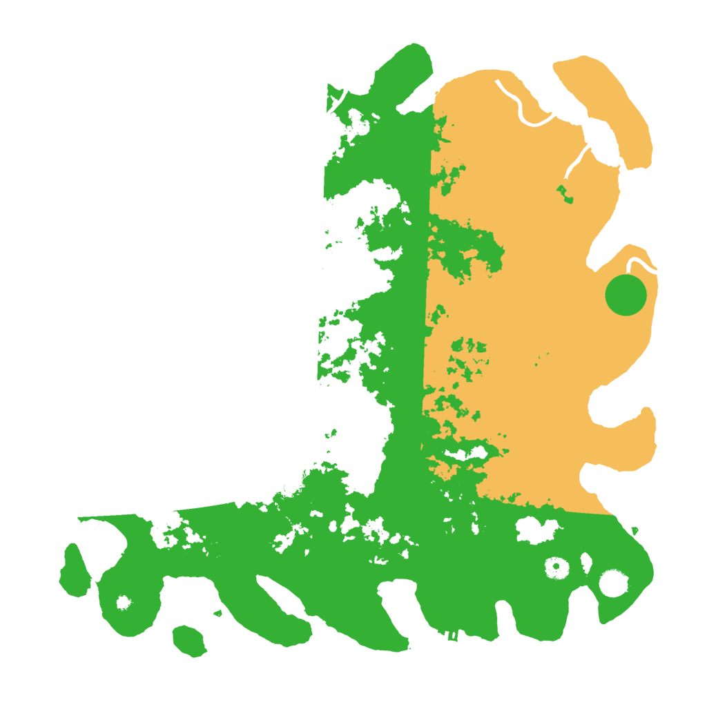 Biome Rust Map: Procedural Map, Size: 4500, Seed: 1688365697