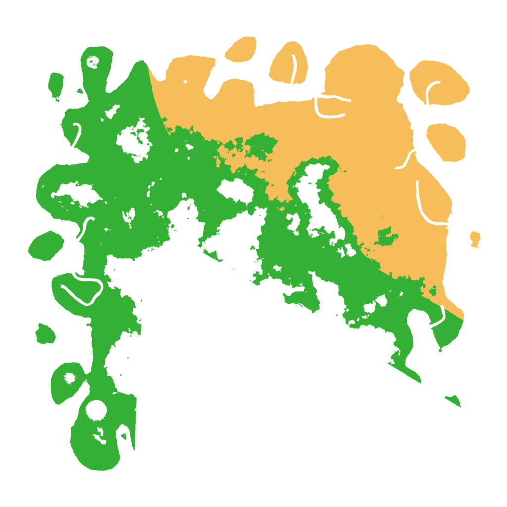 Biome Rust Map: Procedural Map, Size: 4250, Seed: 1304566882