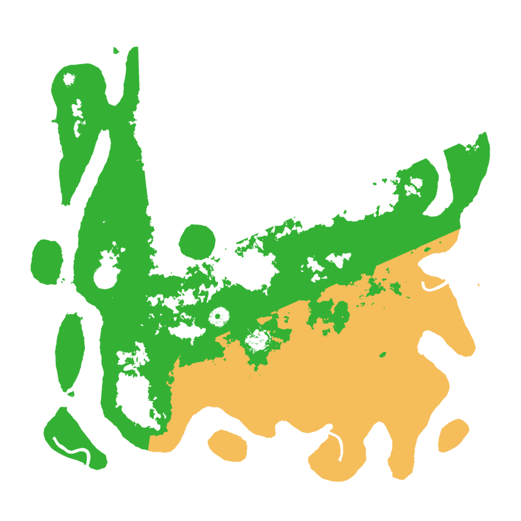 Biome Rust Map: Procedural Map, Size: 4000, Seed: 1217