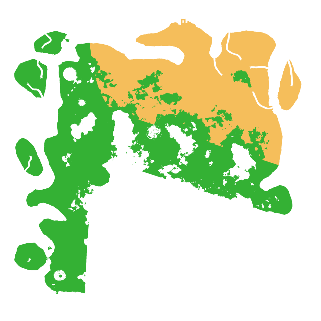 Biome Rust Map: Procedural Map, Size: 4250, Seed: 2567502