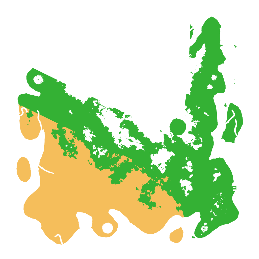 Biome Rust Map: Procedural Map, Size: 4250, Seed: 934167159