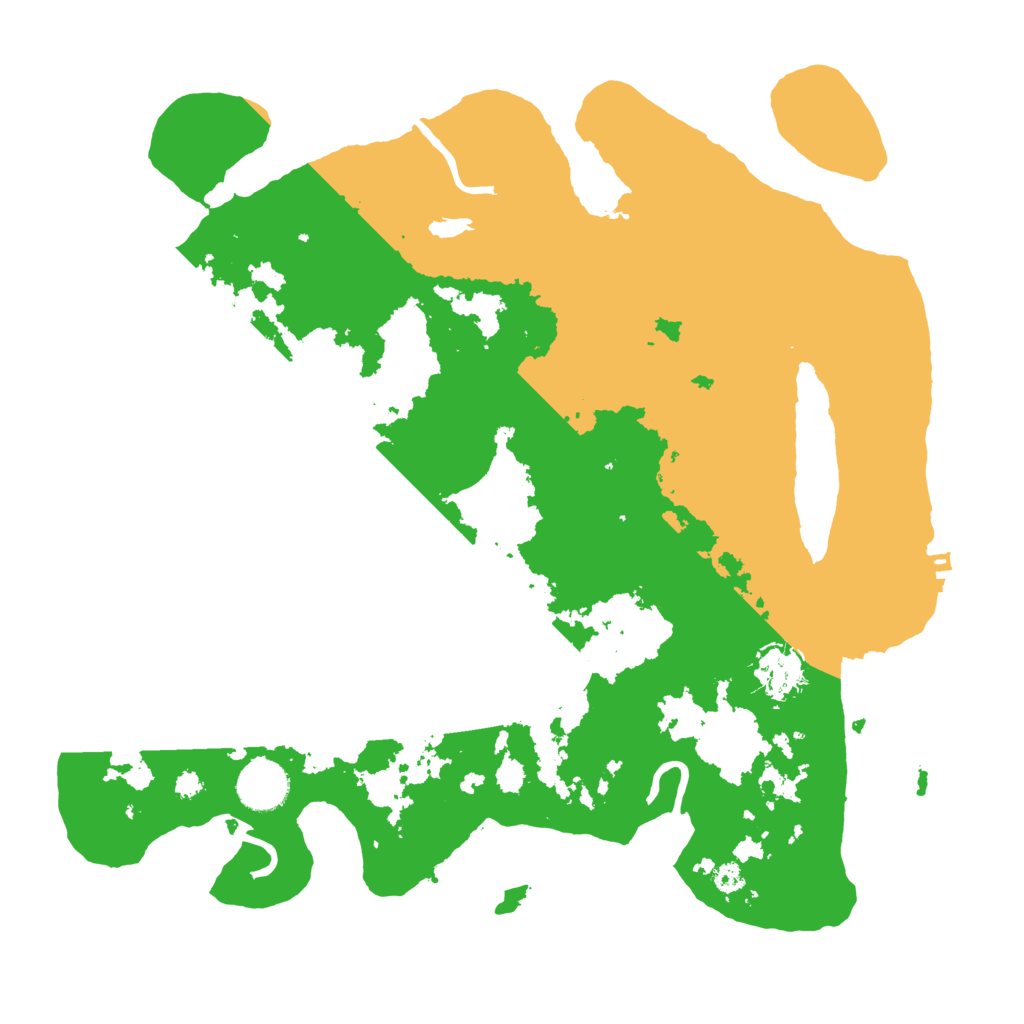 Biome Rust Map: Procedural Map, Size: 3500, Seed: 1290245368