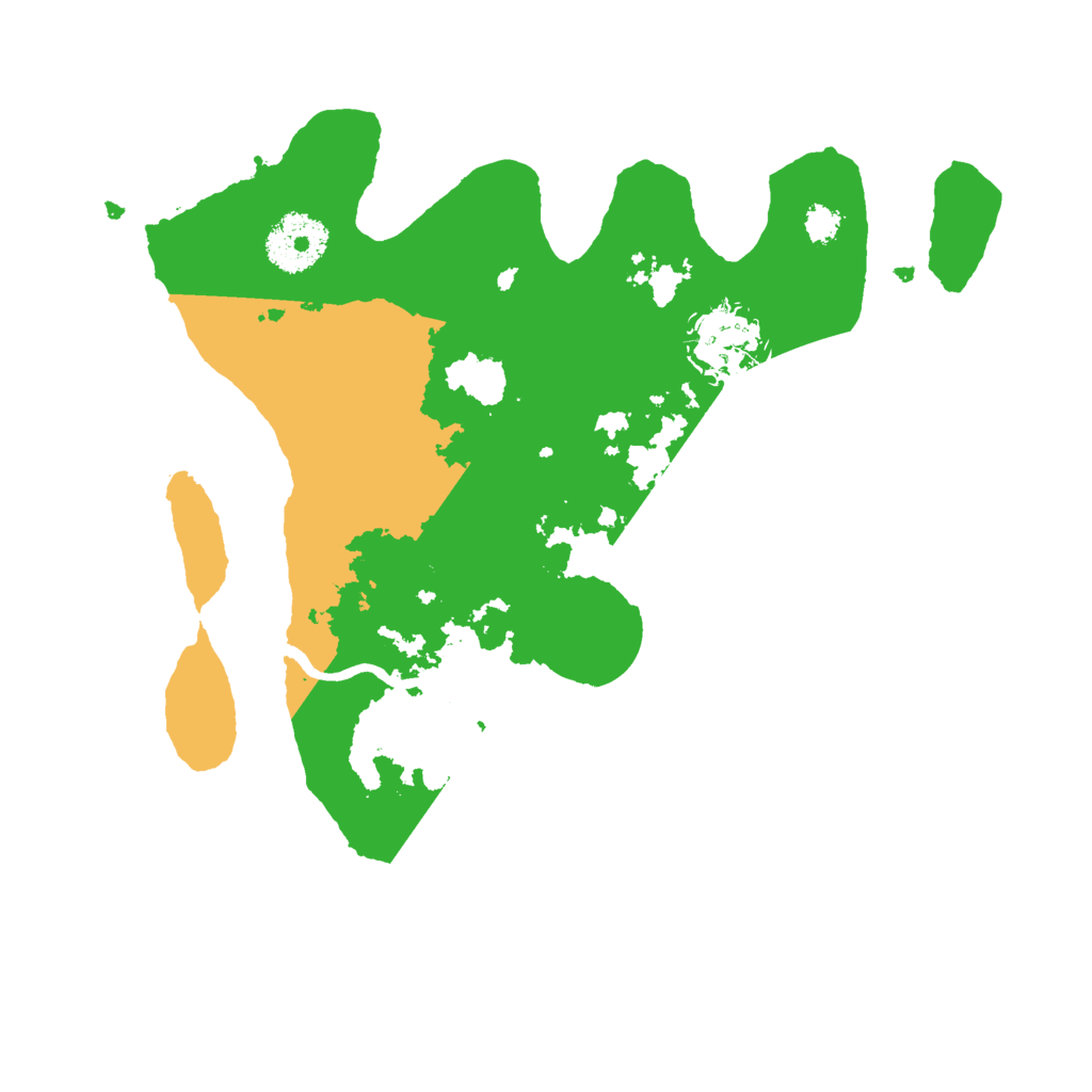 Biome Rust Map: Procedural Map, Size: 2800, Seed: 371255