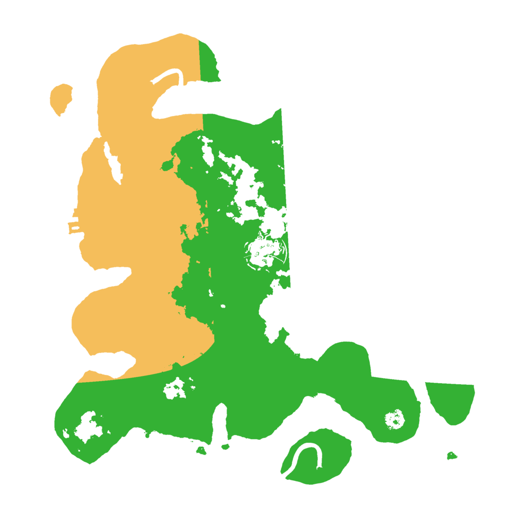 Biome Rust Map: Procedural Map, Size: 2800, Seed: 389483343