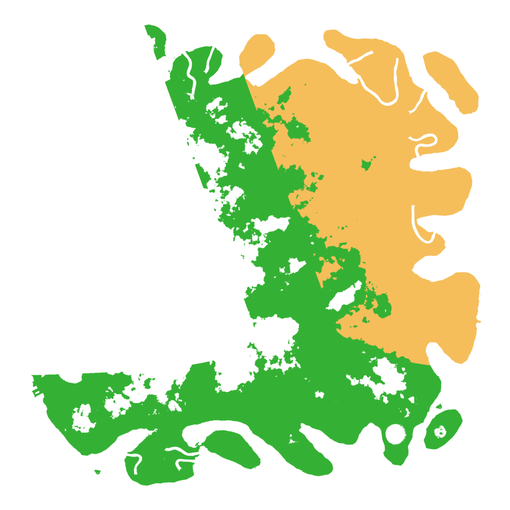 Biome Rust Map: Procedural Map, Size: 4500, Seed: 650852489