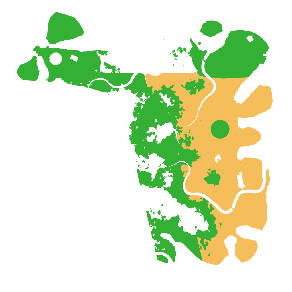 Biome Rust Map: Procedural Map, Size: 4150, Seed: 316846524