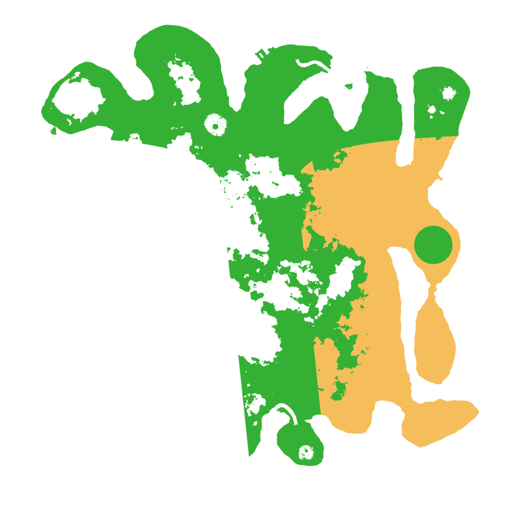 Biome Rust Map: Procedural Map, Size: 3500, Seed: 904946937