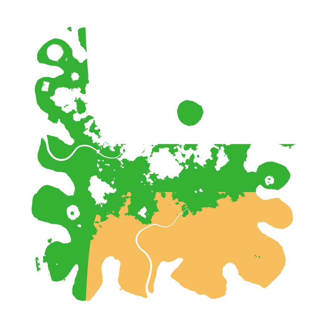 Biome Rust Map: Procedural Map, Size: 3500, Seed: 1570350096