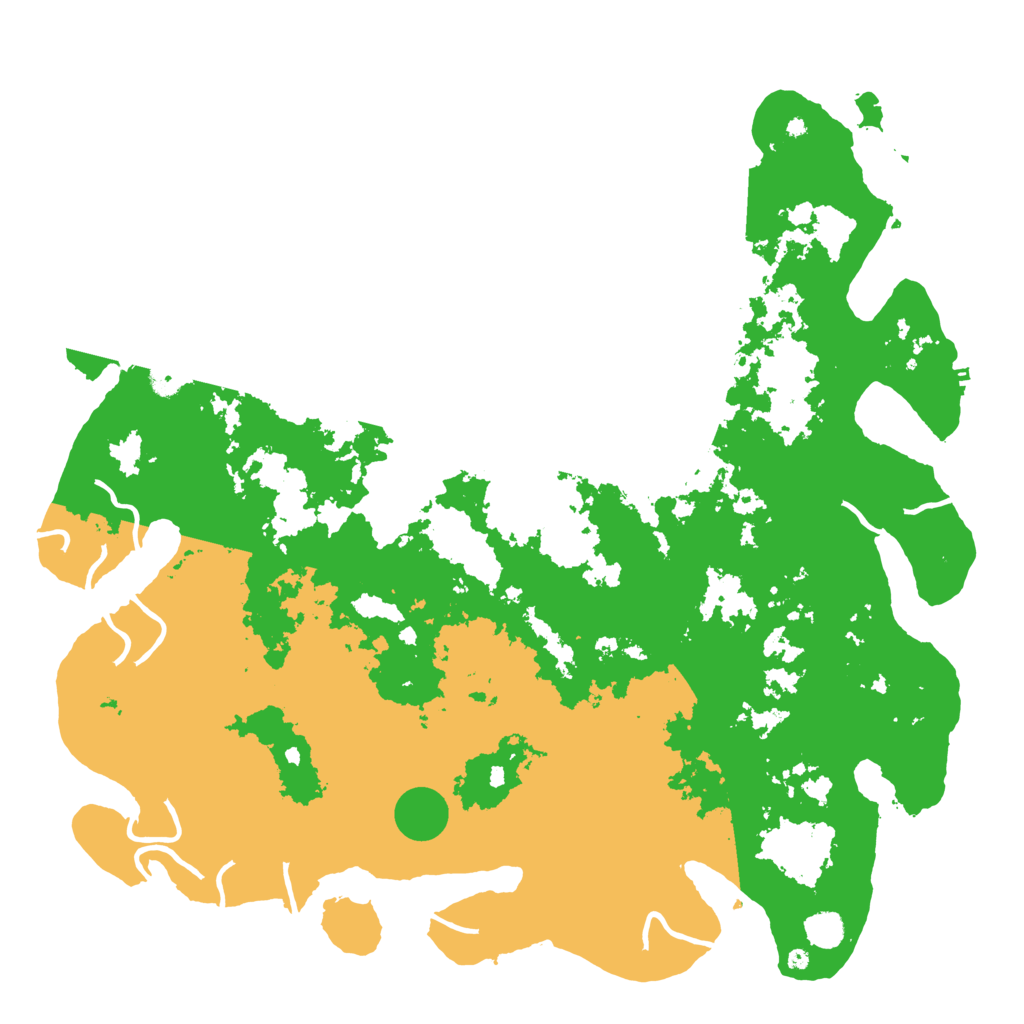 Biome Rust Map: Procedural Map, Size: 5000, Seed: 177805285