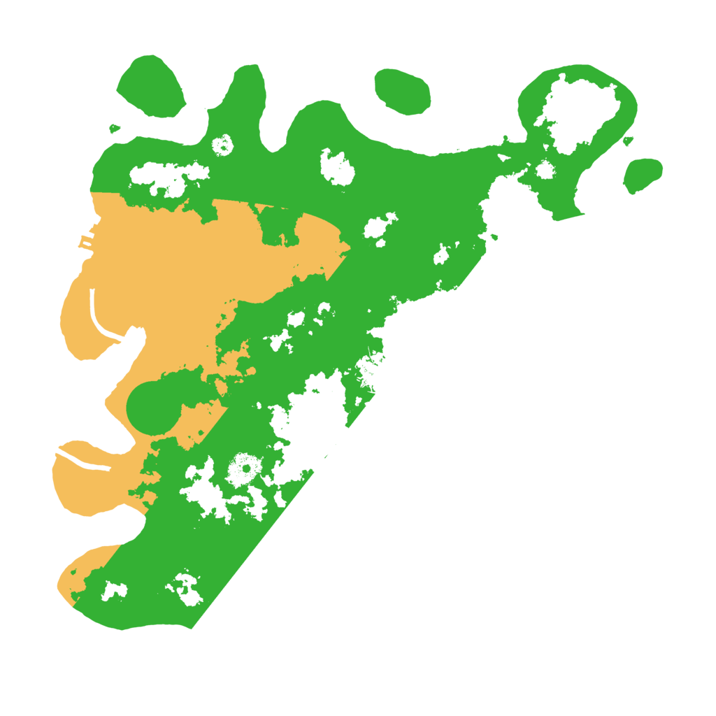 Biome Rust Map: Procedural Map, Size: 3500, Seed: 86113785