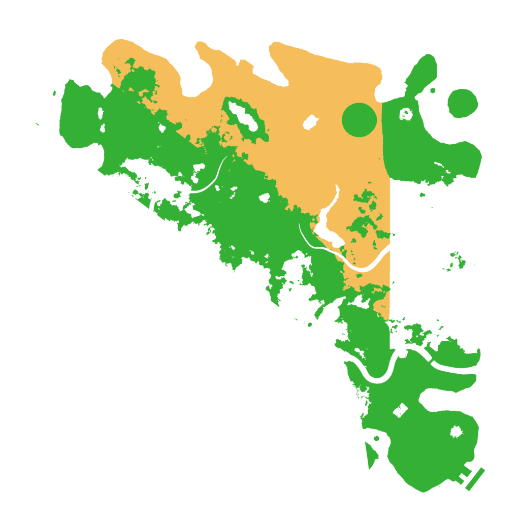 Biome Rust Map: Procedural Map, Size: 4000, Seed: 148332932