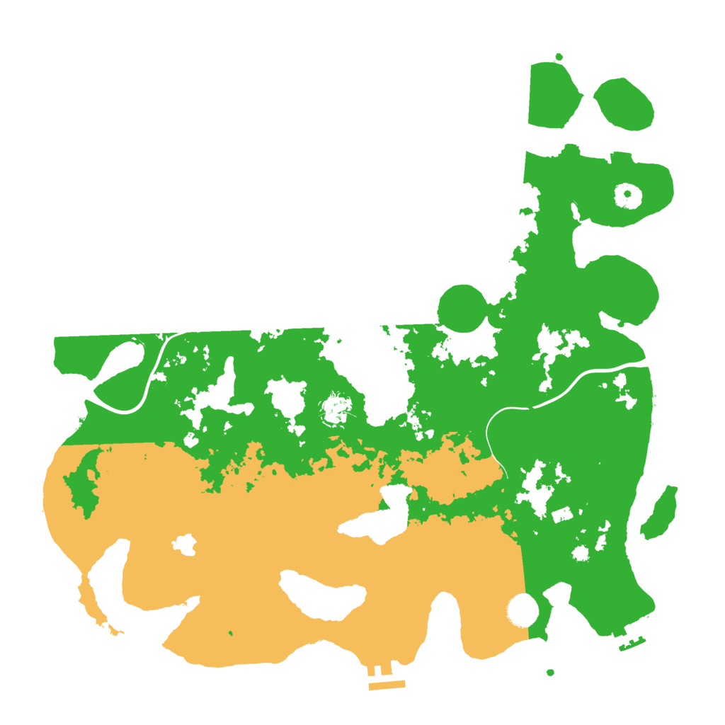 Biome Rust Map: Procedural Map, Size: 4000, Seed: 956975191