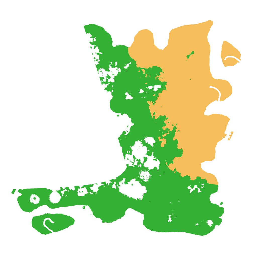 Biome Rust Map: Procedural Map, Size: 4000, Seed: 129740425
