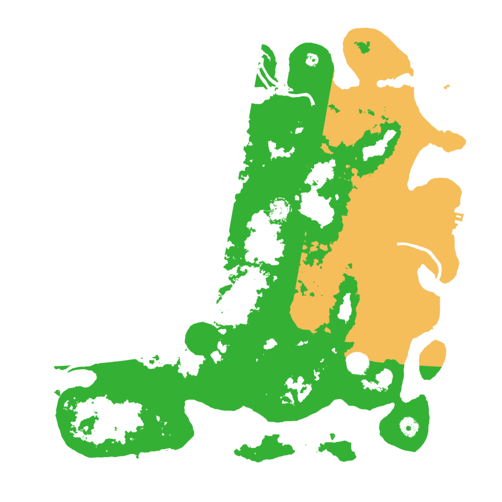 Biome Rust Map: Procedural Map, Size: 4000, Seed: 2478