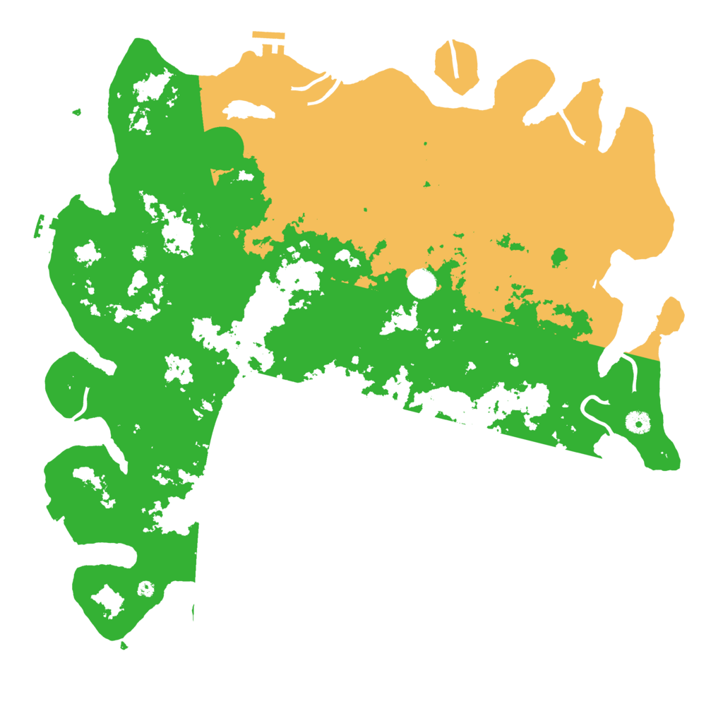 Biome Rust Map: Procedural Map, Size: 4500, Seed: 1831653432