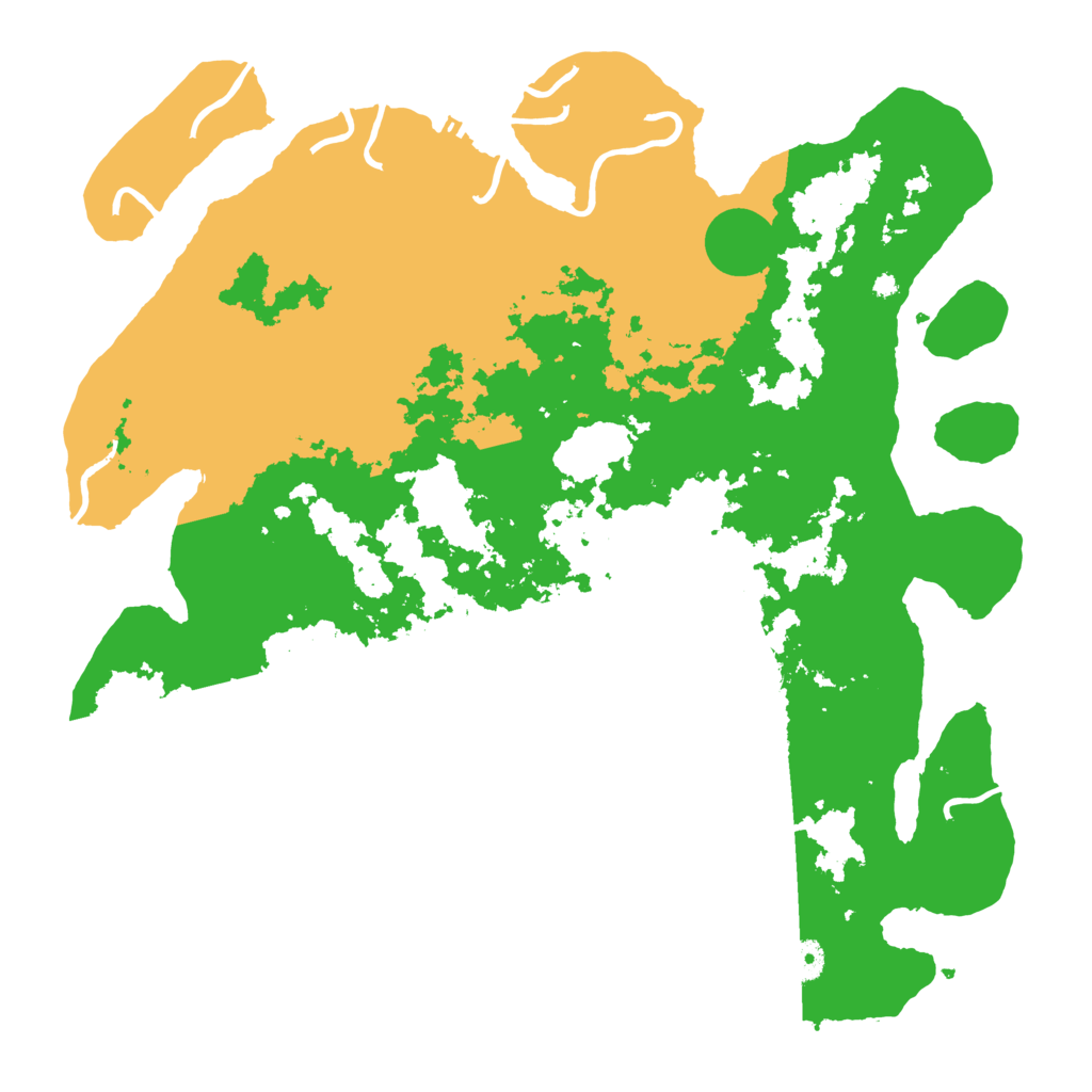 Biome Rust Map: Procedural Map, Size: 4250, Seed: 1098652139