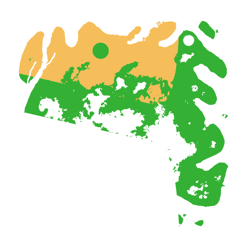 Biome Rust Map: Procedural Map, Size: 4000, Seed: 955907685