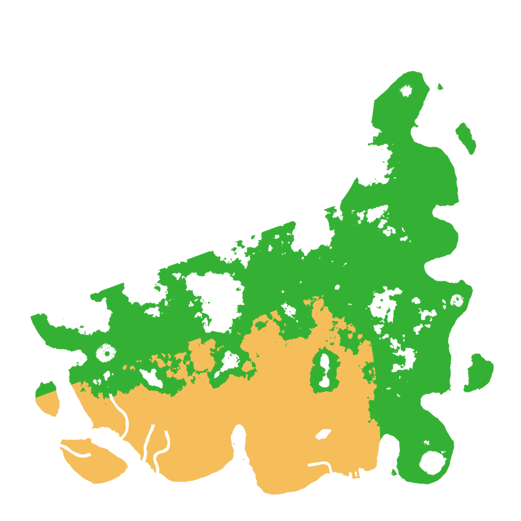 Biome Rust Map: Procedural Map, Size: 4250, Seed: 1260601888