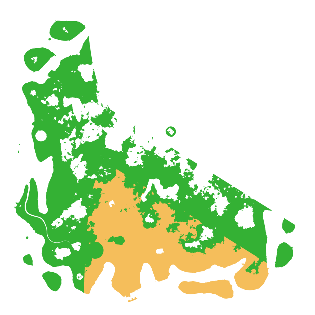 Biome Rust Map: Procedural Map, Size: 5000, Seed: 308320065