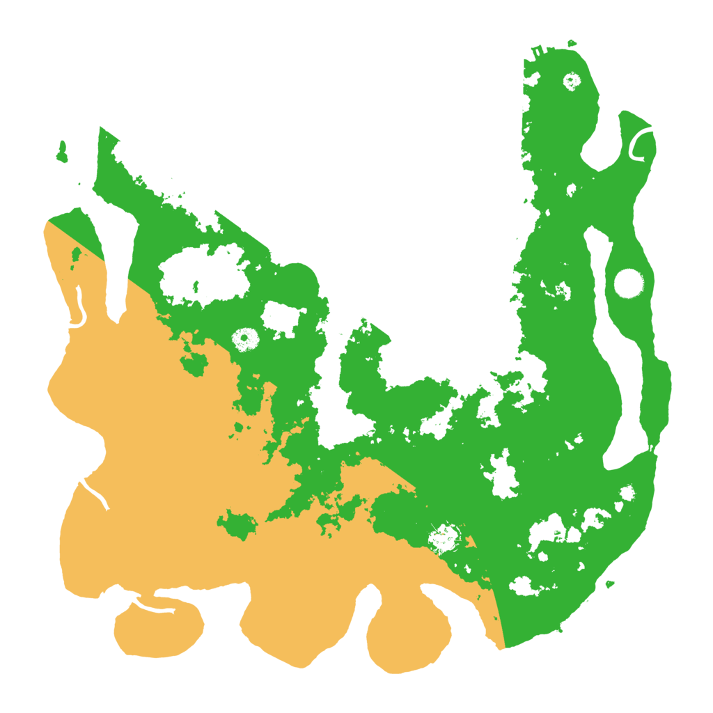 Biome Rust Map: Procedural Map, Size: 4250, Seed: 379351045