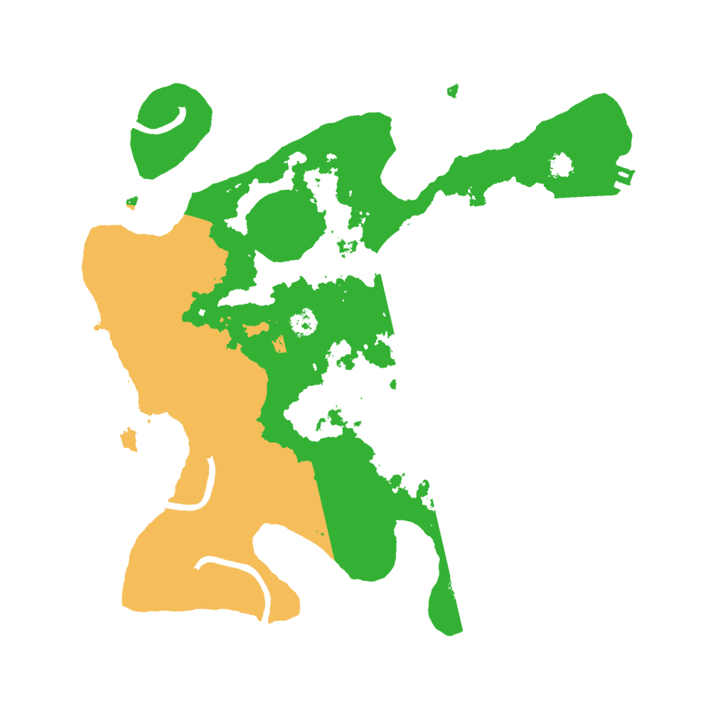 Biome Rust Map: Procedural Map, Size: 2800, Seed: 58697812