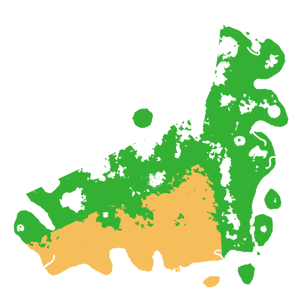 Biome Rust Map: Procedural Map, Size: 4250, Seed: 22836
