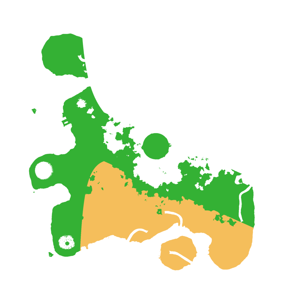 Biome Rust Map: Procedural Map, Size: 3000, Seed: 254071006
