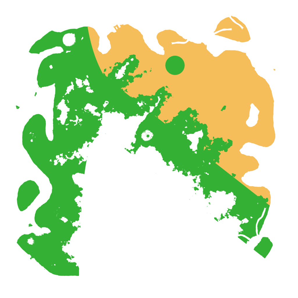 Biome Rust Map: Procedural Map, Size: 4100, Seed: 34230