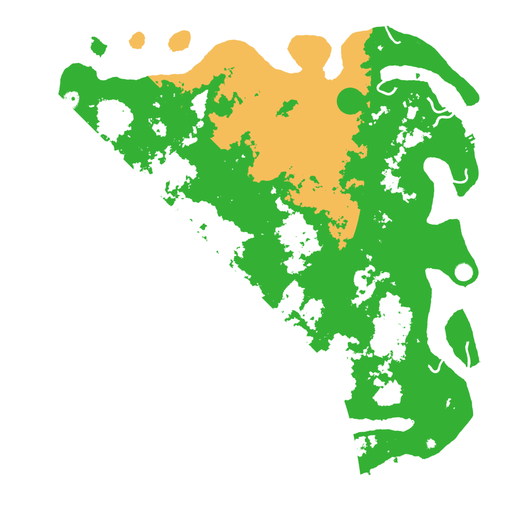 Biome Rust Map: Procedural Map, Size: 5000, Seed: 470271709