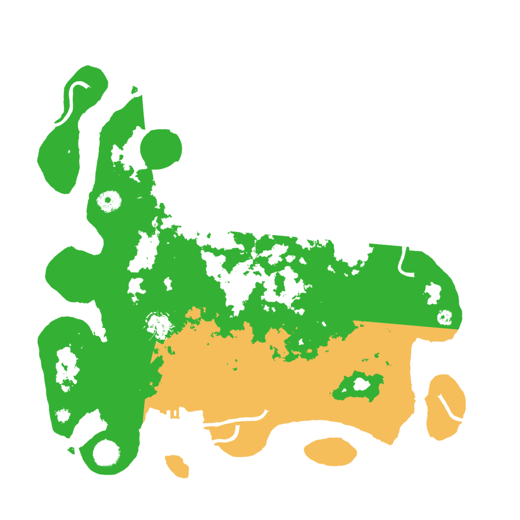 Biome Rust Map: Procedural Map, Size: 3500, Seed: 9474475